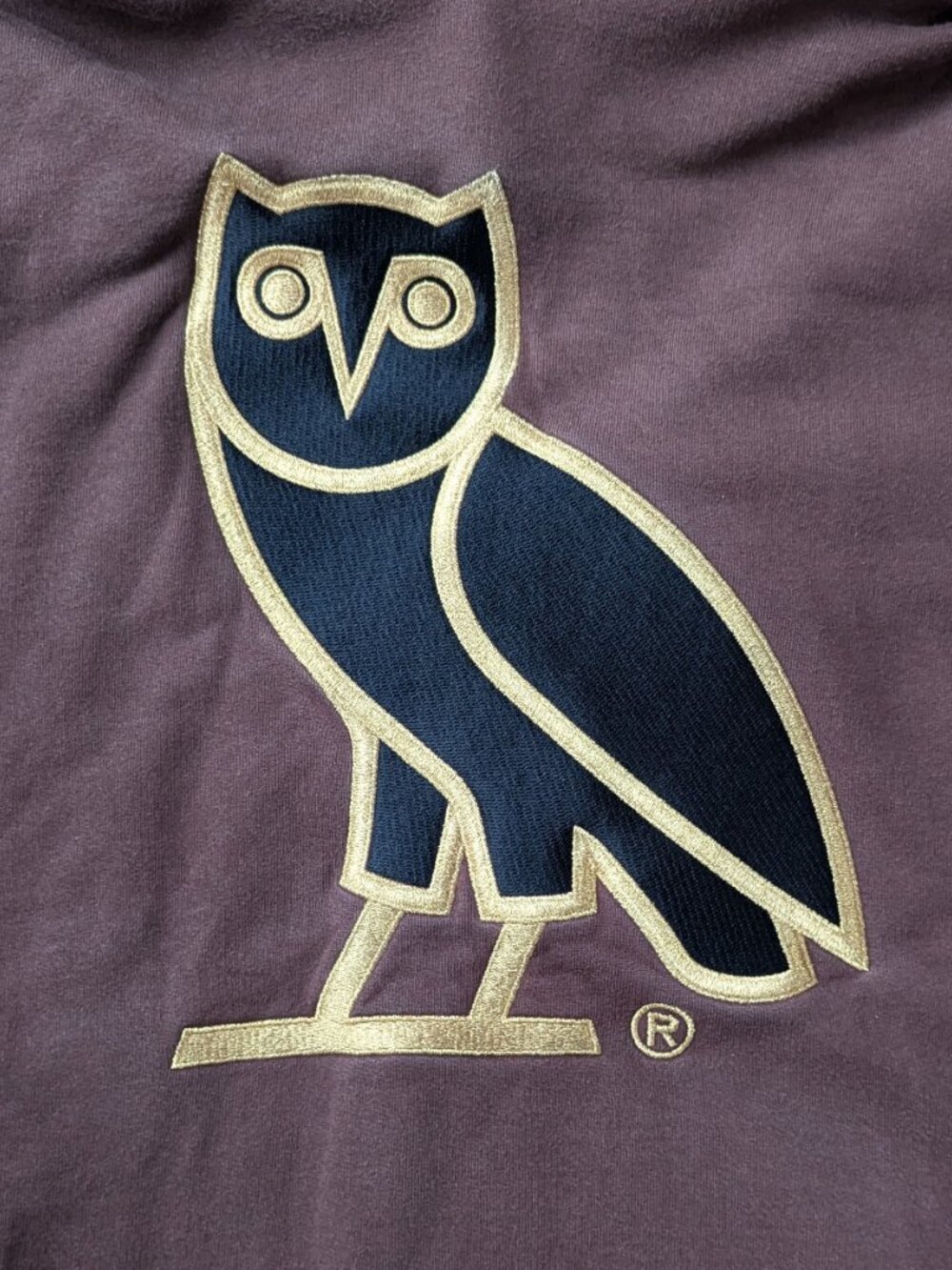 OVO Havana Brown Hoodie Owl Logo (MEDIUM) - Picture 3 of 5